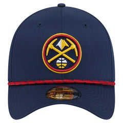 Denver Nuggets Featherweight Poly Rope Flex 39Thirty Hat sale - Navy | New Era shop