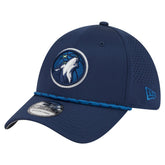 Minnesota Timberwolves Featherweight Poly Rope Flex 39Thirty Hat - Navy | New Era outlet