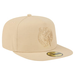 Boston Celtics Color Pack A-Frame 59FIFTY Fitted Hat - Khaki | New Era discount