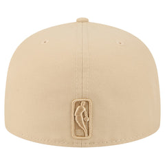 Miami Heat Color Pack A-Frame 59FIFTY Fitted Hat - Khaki | New Era discount