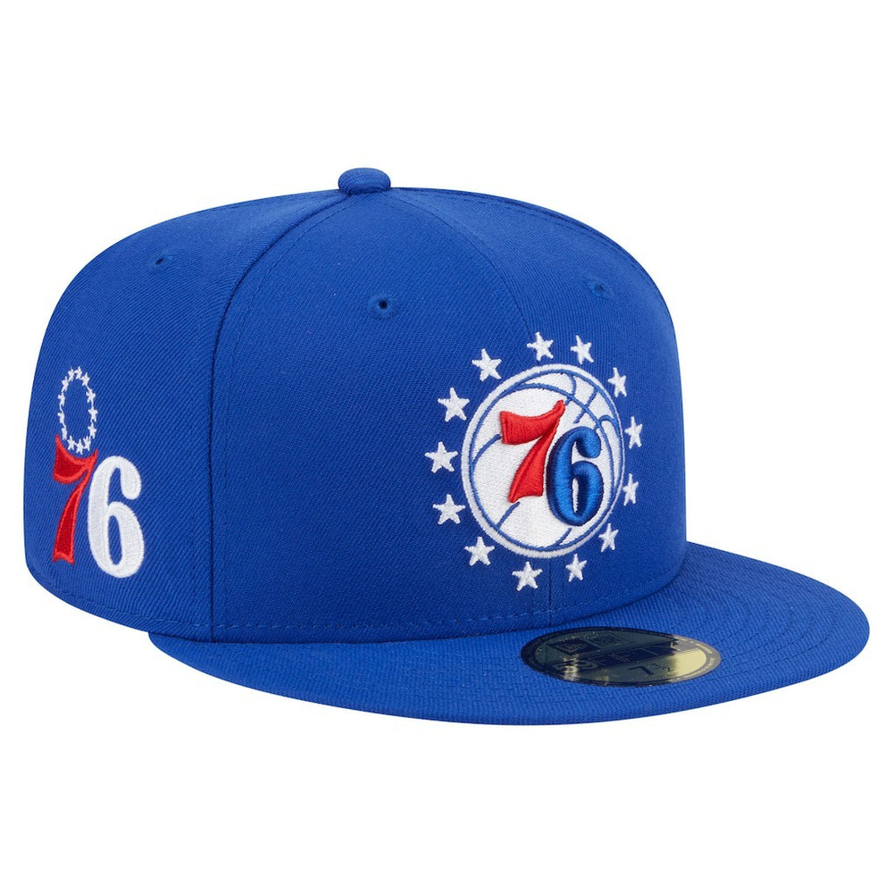 Philadelphia 76ers Deceptor 59FIFTY Fitted Hat - Royal | New Era outlet