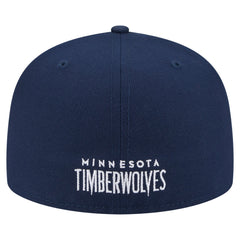 Minnesota Timberwolves Deceptor 59FIFTY Fitted Hat - Navy | New Era shop