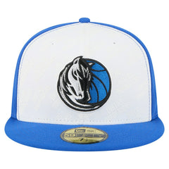 Dallas Mavericks Repeat 59Fifty Fitted Hat sale - White/Blue | New Era outlet