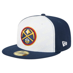 Denver Nuggets Repeat 59Fifty Fitted Hat sale - White/Navy | New Era shop