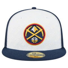 Denver Nuggets Repeat 59Fifty Fitted Hat sale - White/Navy | New Era shop