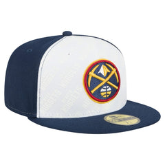 Denver Nuggets Repeat 59Fifty Fitted Hat sale - White/Navy | New Era shop