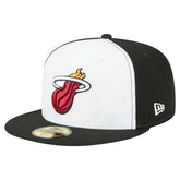 Miami Heat Repeat 59Fifty Fitted Hat - White/Black | New Era online