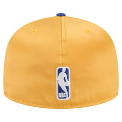 Golden State Warriors Satin Two-Tone 59FIFTY Fitted Hat sale - Gold/Royal | New Era for sale