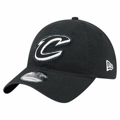 Cleveland Cavaliers Stamp Fabric Applique 9TWENTY Adjustable Hat sale - Black | New Era discount