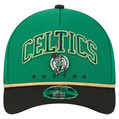 Boston Celtics Bold Arch COOLERA 9FORTY A-Frame M-Crown Adjustable Hat - Kelly Green | New Era sale