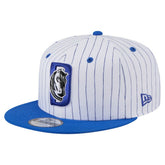 Dallas Mavericks Deceptor Pinstripe 9FIFTY Snapback Hat sale - White | New Era for sale