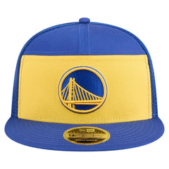 Golden State Warriors Outdoor Split Panel 9FIFTY Snapback Hat sale - Gold/Royal | New Era for sale