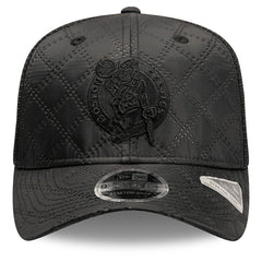 Boston Celtics Quilted 9SEVENTY Trucker Adjustable Hat - Black | New Era sale