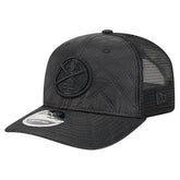 Denver Nuggets Quilted 9SEVENTY Trucker Adjustable Hat sale - Black | New Era discount