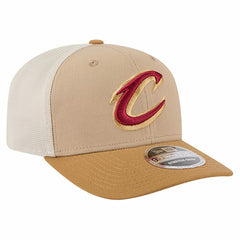 Cleveland Cavaliers Two-Tone 9SEVENTY Adjustable Trucker Hat sale - Tan/Light Brown | New Era outlet
