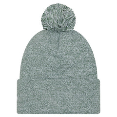 Milwaukee Bucks Marled Cuffed Knit Hat with Pom - Hunter Green | New Era for sale