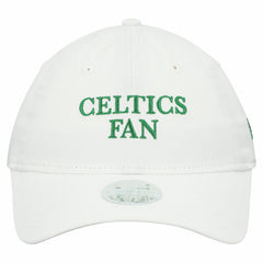 Boston Celtics Women's Team Fan 9TWENTY Adjustable Hat - White | New Era shop