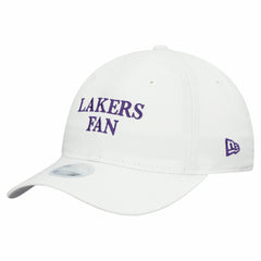 Los Angeles Lakers Women's Team Fan 9TWENTY Adjustable Hat - White | New Era on sale