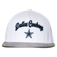 Dallas Cowboys The Wild Collective Women's Two-Tone Snapback Hat - White/Silver cheap