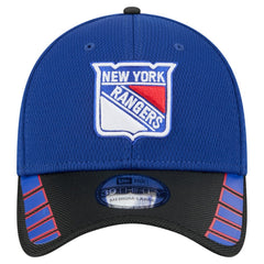 New York Rangers New Era Visor Hit 39THIRTY Flex Hat Blue