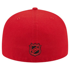 New Jersey Devils New Era Oversized Vintage Arch 59Fifty Fitted Hat Red