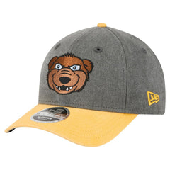 Boston Bruins New Era Mascot 2-Tone 9FORTY Adjustable Hat Black/Gold