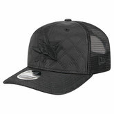 San Jose Sharks New Era Quilted Nylon 9SEVENTY Adjustable Trucker Hat Black