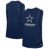 Dallas Cowboys New Era Leisure Collection Muscle Tank Top - Navy cheap