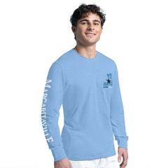 Dallas Cowboys G-III Sports by Carl Banks Margaritaville It's Five O'Clock Somewhere Long Sleeve T-Shirt - Light Blue sale