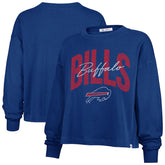 Buffalo Bills '47 Women's Plus Size Muse Sydney Long Sleeve T-Shirt - Royal discount