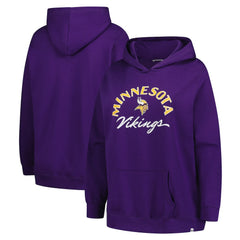 Minnesota Vikings '47 Women's Plus Size Whirlwind Naomi Hoodie - Purple on sale