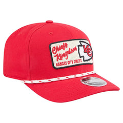 Kansas City Chiefs New Era Chant 9SEVENTY Stretch-Snap Hat - Red sale
