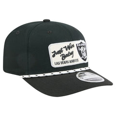 Las Vegas Raiders New Era Chant 9SEVENTY Stretch-Snap Hat - Black outlet
