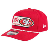 San Francisco 49ers New Era Chant 9SEVENTY Stretch-Snap Hat - Scarlet sale