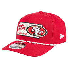 San Francisco 49ers New Era Chant 9SEVENTY Stretch-Snap Hat - Scarlet sale