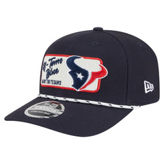 Houston Texans New Era Chant 9SEVENTY Stretch-Snap Hat - Navy for sale