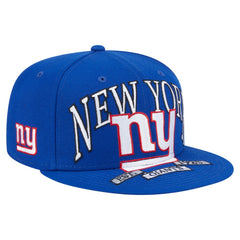 New York Giants New Era Oversized 59FIFTY Fitted Hat - Royal for sale