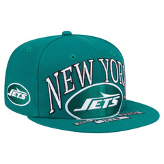 New York Jets New Era Oversized 59FIFTY Fitted Hat - Green outlet