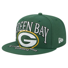 Green Bay Packers New Era Oversized 59FIFTY Fitted Hat - Green cheap