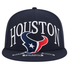 Houston Texans New Era Oversized 59FIFTY Fitted Hat - Navy outlet