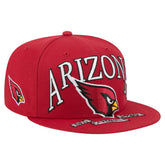 Arizona Cardinals New Era Oversized 59FIFTY Fitted Hat - Cardinal discount