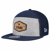 Tennessee Titans New Era Cork Split Panel 9FIFTY Trucker Snapback Hat - Gray/Navy outlet