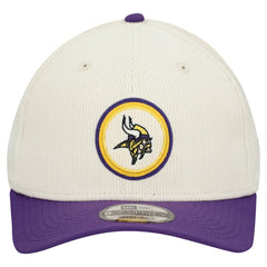Minnesota Vikings New Era Loyal Corduroy 9SEVENTY Adjustable Hat - Stone discount