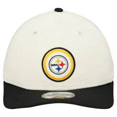 Pittsburgh Steelers New Era Loyal Corduroy 9SEVENTY Adjustable Hat - Stone sale