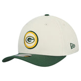 Green Bay Packers New Era Loyal Corduroy 9SEVENTY Adjustable Hat - Stone discount