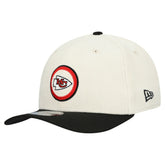 Kansas City Chiefs New Era Loyal Corduroy 9SEVENTY Adjustable Hat - Stone sale