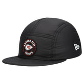Kansas City Chiefs New Era Quilted Camper Adjustable Hat - Black outlet
