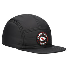 Kansas City Chiefs New Era Quilted Camper Adjustable Hat - Black outlet
