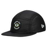 Green Bay Packers New Era Quilted Camper Adjustable Hat - Black discount