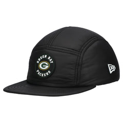 Green Bay Packers New Era Quilted Camper Adjustable Hat - Black discount